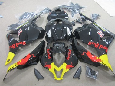 09-12 Noir Jaune Red Bull CBR600RR Carénage Moto