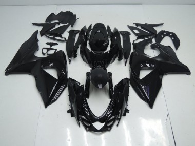09-16 Noir Brillant GSXR 1000 Carénage Moto
