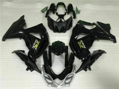 09-16 Noir GSXR 1000 Kit Carénages Motos