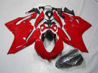 11-14 Rouge Ducati 1199 Carénage Moto