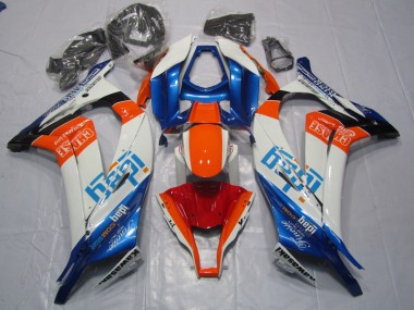 11-15 Bleu Orange ZX10R Carénage Moto