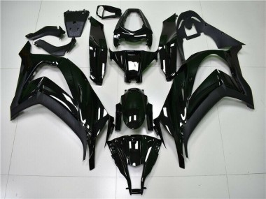 11-15 Noir Brillant ZX10R Carénage Moto
