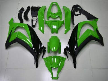11-15 Vert Noir ZX10R Carrosserie Moto
