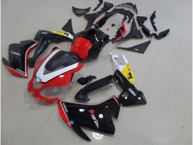 11-18 Noir Rouge Blanc RS4 50 125 Carénage Moto