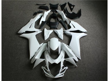 11-21 Blanc GSXR 600/750 Carénage Moto