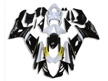 11-21 Noir Blanc GSXR 600/750 Carénage Moto