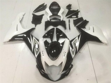 11-21 Noir Blanc GSXR 600/750 Carénages Moto