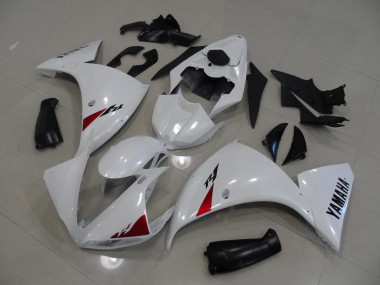12-14 Blanc Noir YZF R1 Carénage Moto