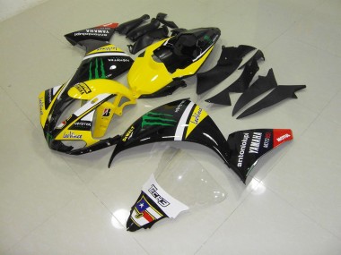 12-14 Jaune Monster YZF R1 Carénage Moto