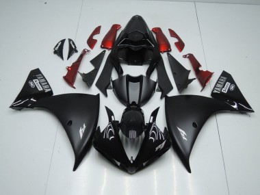 12-14 Noir Mat YZF R1 Carénage Moto