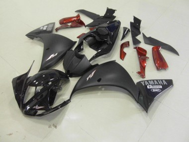 12-14 Noir Mat YZF R1 Carrosserie Moto