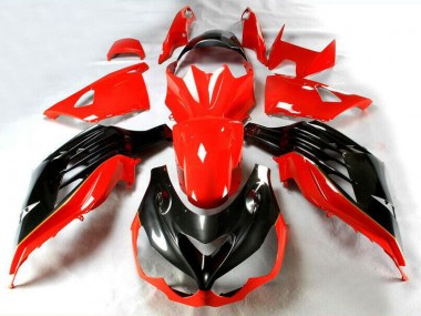 12-21 Rouge ZX14R ZZR1400 Carénage Moto