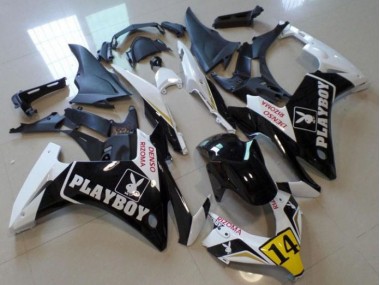 13-15 Noir Playboy 14 CBR500RR Carénage Moto
