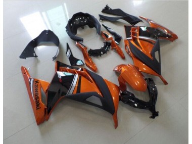 13-16 Noir Orange ZX300R Carénage Moto