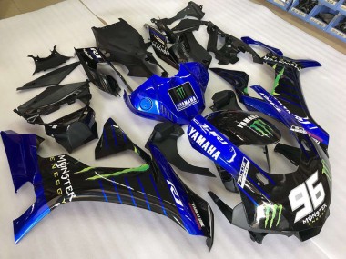 15-19 Monster Énergie YZF R1 Carénage Moto