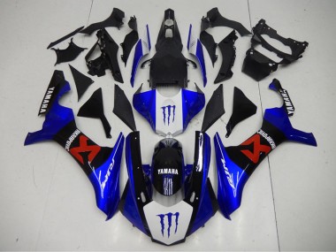 15-19 Noir Bleu YZF R1 Carrosserie Moto