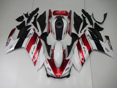 15-22 Noir Rouge Blanc YZF R3 Carénage Moto