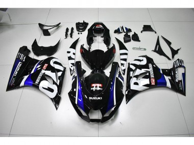 17-21 Noir Blanc Motul GSXR 1000 Carénage Moto