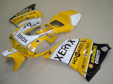 93-05 Jaune Blanc Xerox Ducati 748 916 996 996S Carrosserie Moto