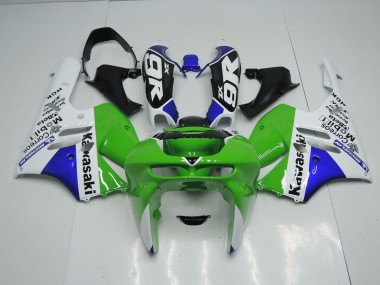 94-97 Vert Blanc ZX9R Carénage Moto