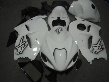 96-07 Blanc GSXR 1300 Hayabusa Carrosserie Moto