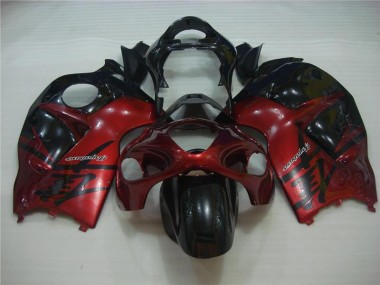 96-07 Rouge Noir GSXR 1300 Hayabusa Carénages Moto