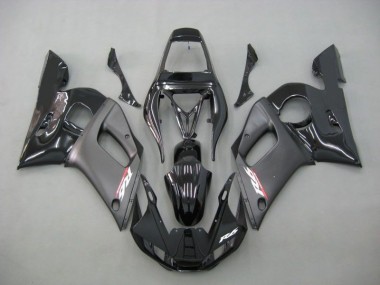 98-02 Contrast Noir YZF R6 Carénage Moto