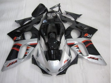 98-02 Noir Argent YZF R6 Carénages Moto