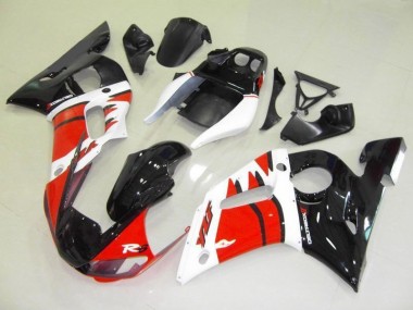 98-02 Rouge Blanc Noir YZF R6 Carénages Moto